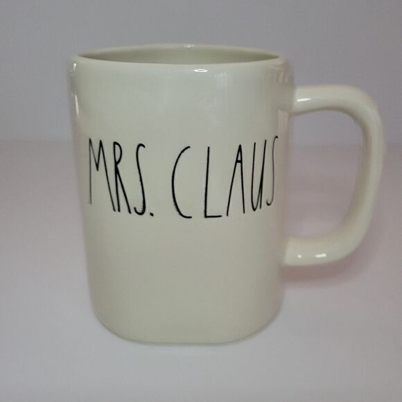 Rae Dunn by Magenta Mrs. Claus White Ceramic Christmas Mug - Picture 1 of 5